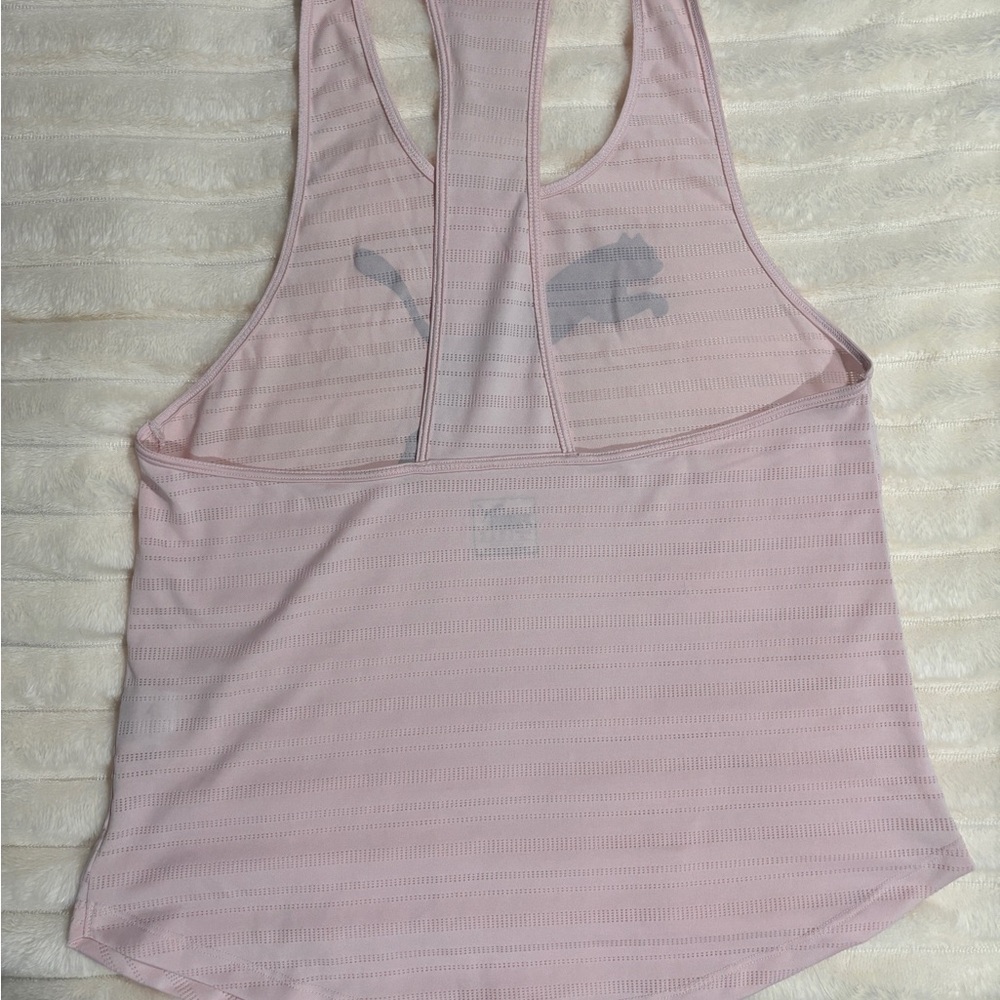🔵 Puma Light Pink Racerback Tank - Picture 2 of 3